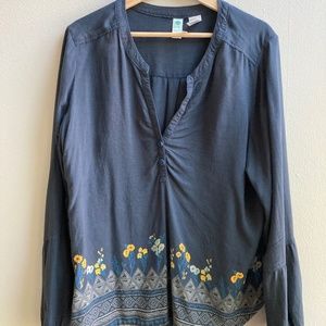 Aventura Long-Sleeve Blue Shirt